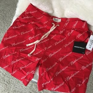 🆕NWT Budweiser #BeenTrill# Swim Trunks